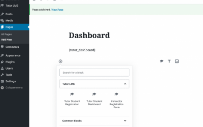 Documentations | All Shortcodes of Tutor LMS and How to Use Them