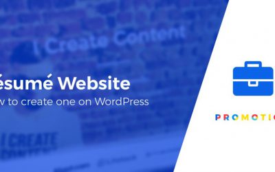 How to Create a Resume Website With WordPress That Gets You Hired