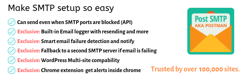 Post SMTP Mailer/Email Log – WordPress plugin | WordPress.org