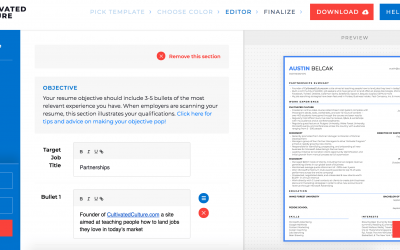 Free Resume Templates for 2020 [Edit & Download] – Cultivated Culture